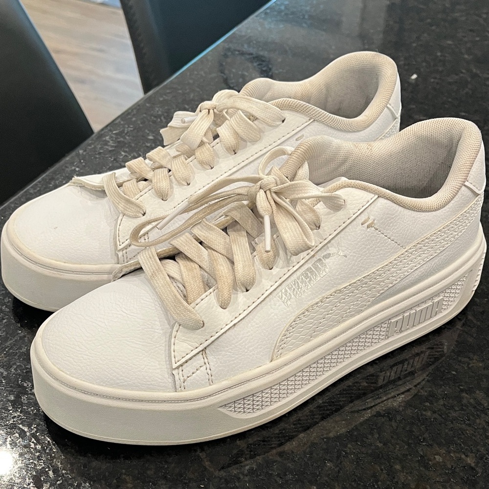 Puma Women's Classic White Sneakers